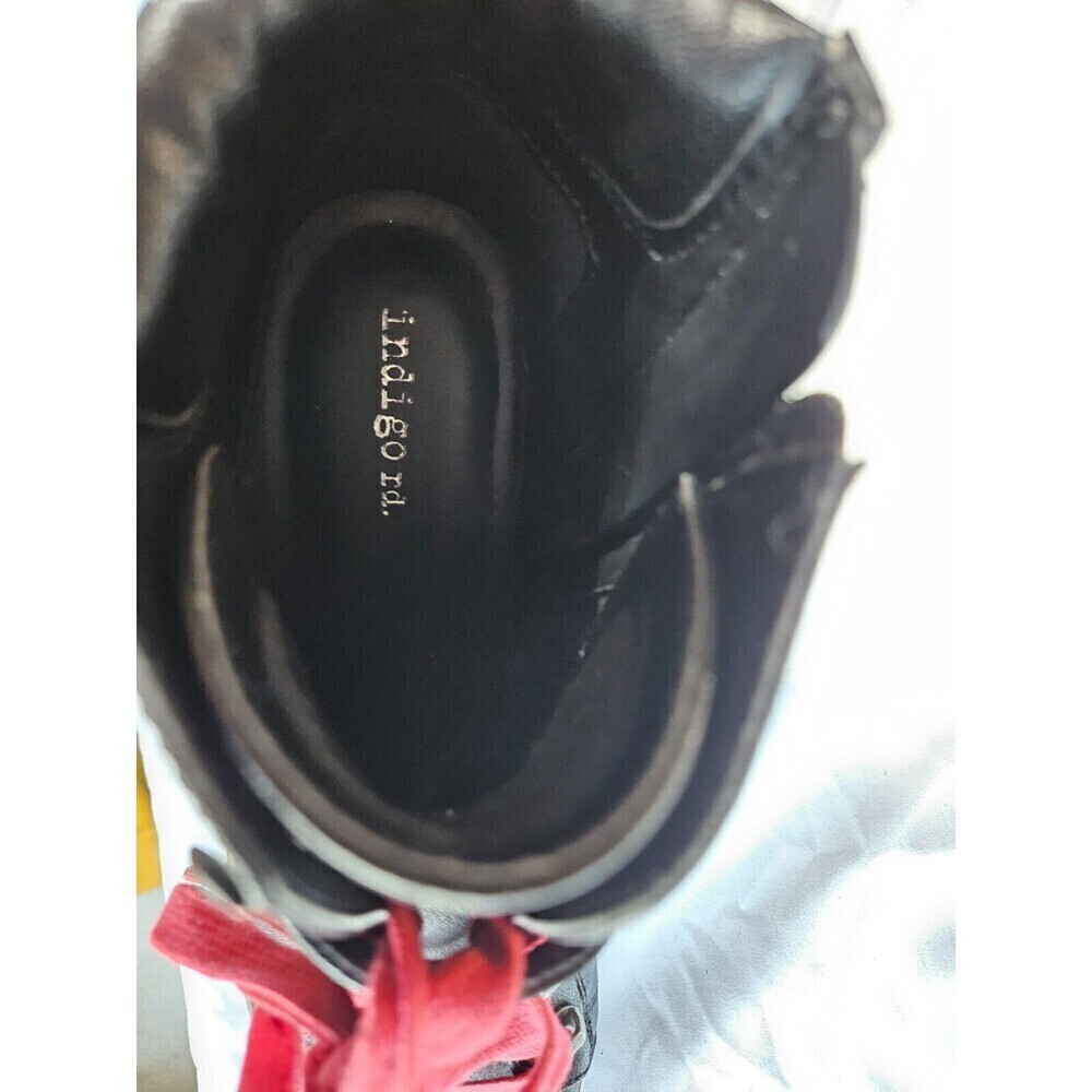 Indigo Rd. Womens Ibis2 Black‎ Combat & Lace-up Boots 8 Medium - Picture 5 of 5